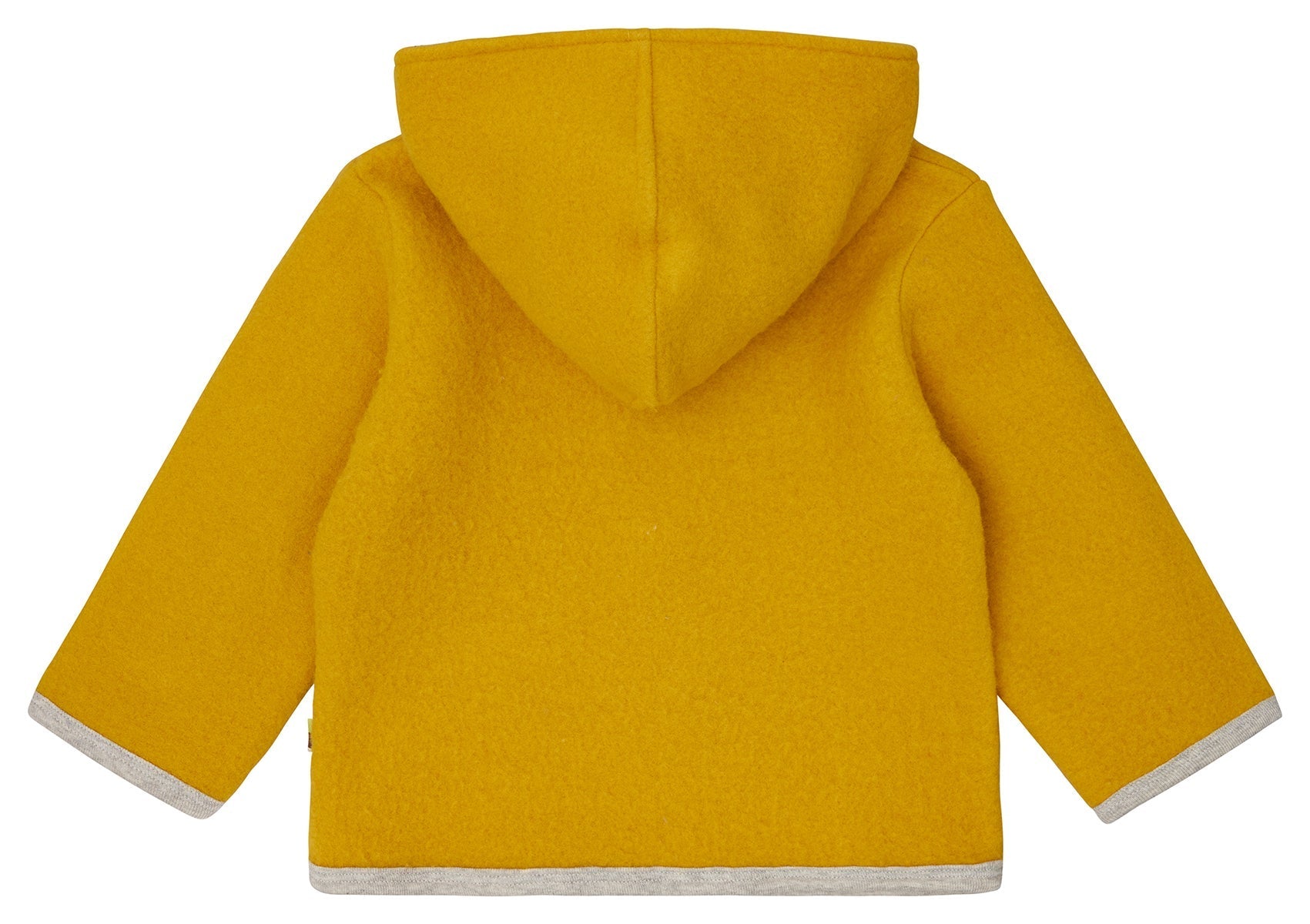 Wollfleece - Jacke mit Kapuze - loud + proud - 3149 - cur - 62/68
