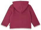 Wollfleece - Jacke mit Kapuze - loud + proud - 3149 - rou - 62/68