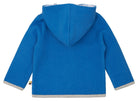 Wollfleece - Jacke mit Kapuze - loud + proud - 3149 - azu - 62/68