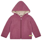 Wollfleece - Jacke mit Kapuze - loud + proud - 3166 - grp - 62/68