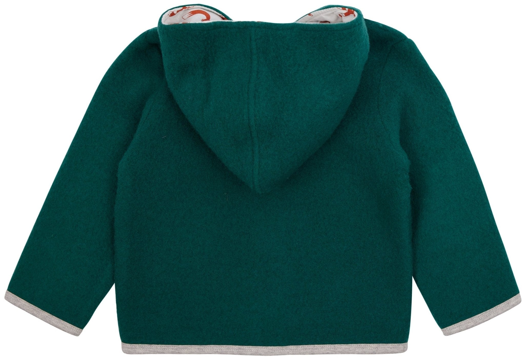 Wollfleece - Jacke mit Kapuze - loud + proud - 3135 - bot - 50/56