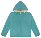 Wollfleece - Jacke mit Kapuze - loud + proud - 3166K - ore - 134/140