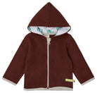 Wollfleece - Jacke mit Kapuze - loud + proud - 3149 - woo - 62/68