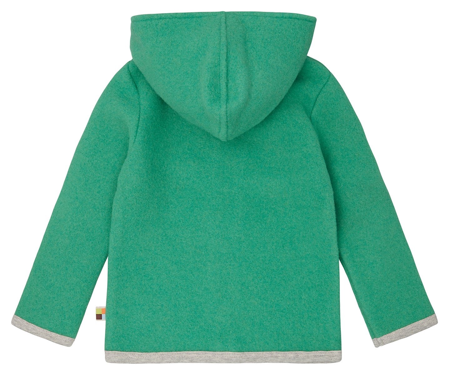 Wollfleece - Jacke mit Kapuze - loud + proud - 3149 - pla - 62/68