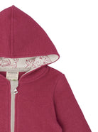 Wollfleece - Jacke mit Kapuze - loud + proud - 3149K - rou - 134/140