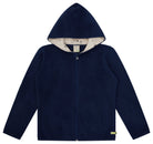 Wollfleece - Jacke mit Kapuze - loud + proud - 3166K - ul - 134/140