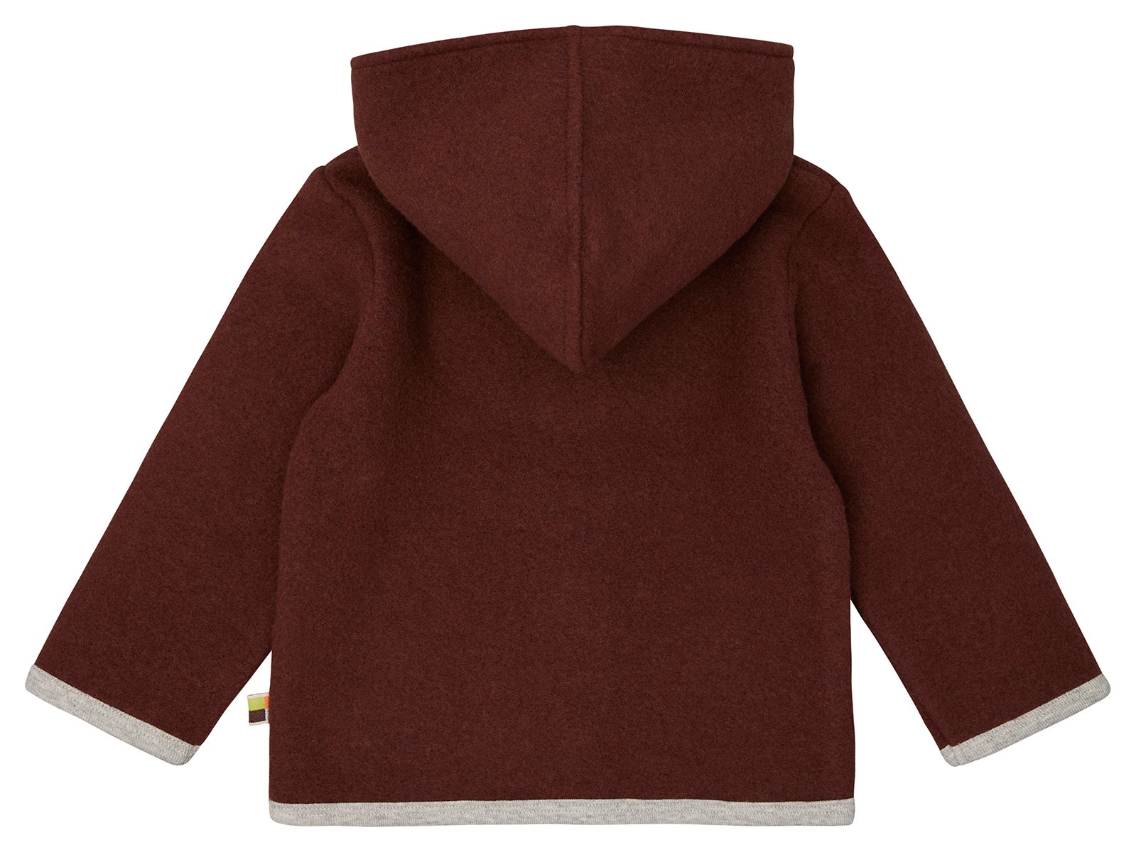Wollfleece - Jacke mit Kapuze - loud + proud - 3149 - woo - 62/68