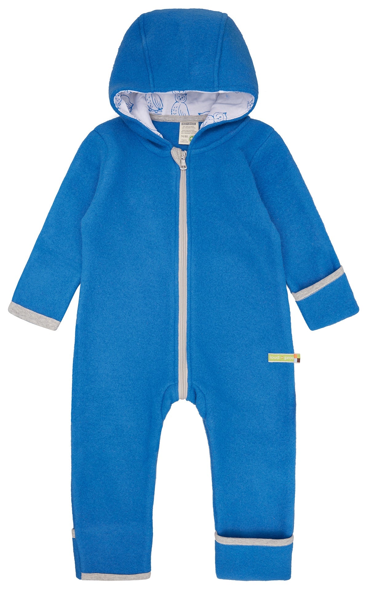 Wool fleece overall – loud + proud