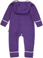 Wollfleece-Overall aus Bio Wolle - loud + proud - 5140-vio-50/56